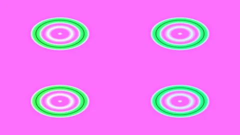 Vibrant geometric circle pattern background for modern tech presentation an.. Stock Footage 337704520
