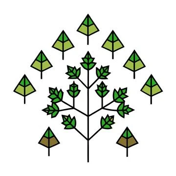 Vibrant Geometric Cube Pattern Vector Art Illustration for Packaging Design Illustrazione stock