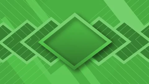 Vibrant geometric diamond background animation Stock Footage 329201614