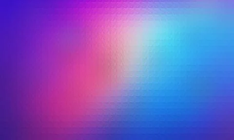 Vibrant geometric gradient mosaic background featuring purple, pink, and blue Stock Illustration