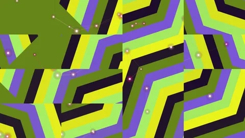 Vibrant Geometric Pattern Animation Background. Stock Footage 329485233