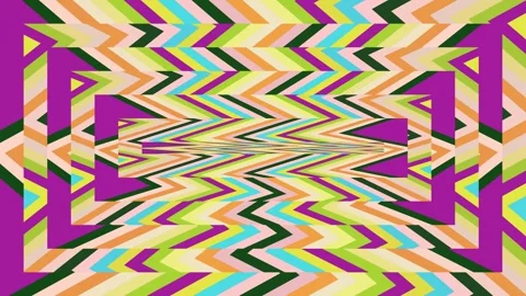 Vibrant Geometric Pattern Animation Background. Stock Footage 330131974