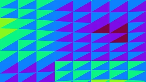Vibrant Geometric Pattern Animation Background. 스톡 동영상 330956099