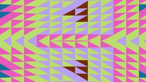 Vibrant Geometric Pattern Animation Loop. Video stock 330131984