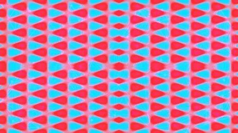 Vibrant, Geometric Pattern Background Animation Loop - Bright Retro Style Stock Footage 339794713