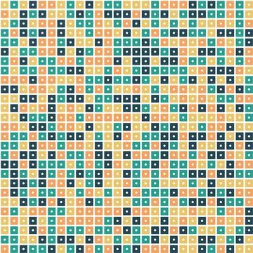 Vibrant geometric pattern background with colorful squares for modern graph.. 스톡 일러스트
