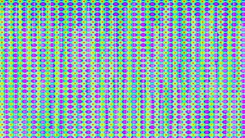 Vibrant geometric pattern background: seamless, abstract digital wave wallpap Stock Footage 337708053