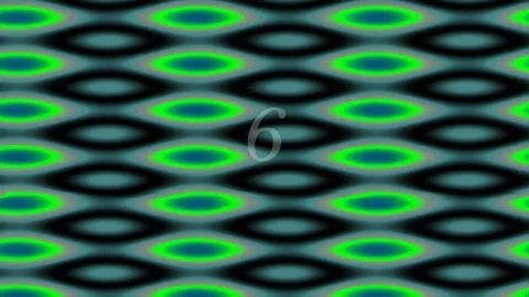 Vibrant Geometric Pattern Background: Seamless Retro Teal and Lime Green Desi Stock Footage 342114462