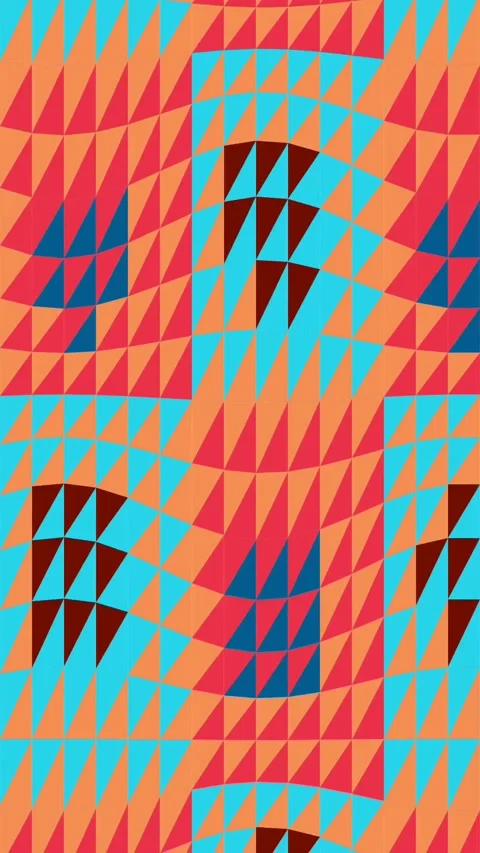 Vibrant Geometric Pattern Design Elements Stock Footage 327698970