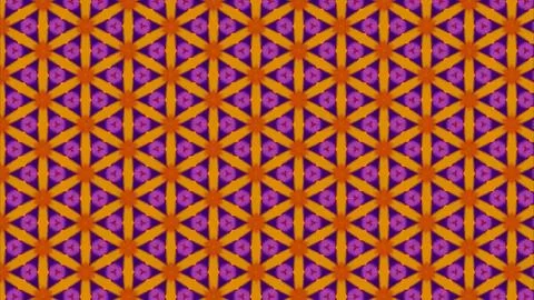 Vibrant geometric pattern with interlocking diamond shapes. Striking abstract Stock Illustration