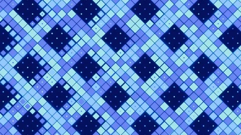 Vibrant geometric pattern loop for endless party visuals and VJ sets Stock Footage 293065318