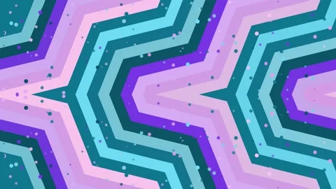 Vibrant Geometric Pattern with Purple and Blue. Stock-Footage 329929737