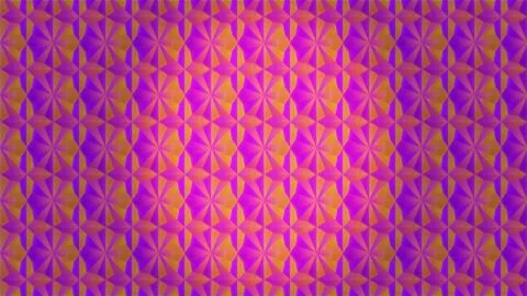 Vibrant geometric pattern: repeating fuchsia to deep purple stars Stock Illustration