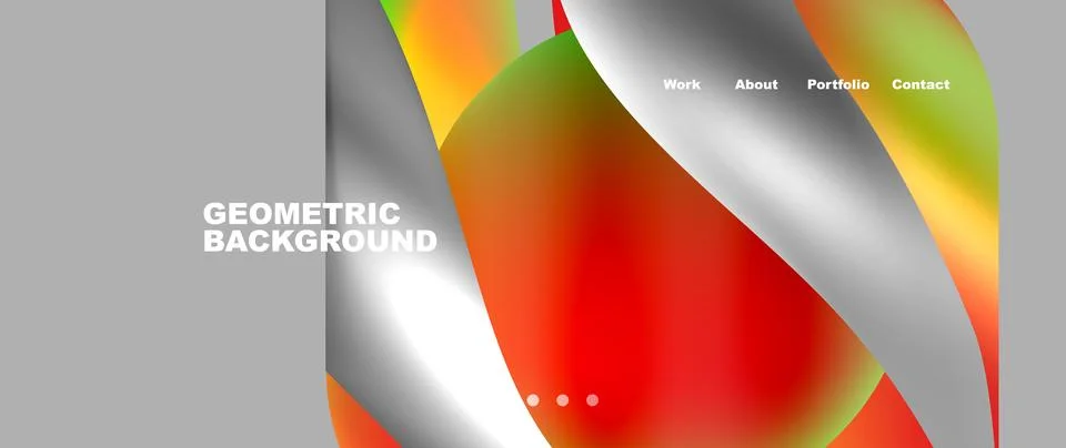 Vibrant geometric pattern with a sleek gray border for a bold and modern look Stock Illustration