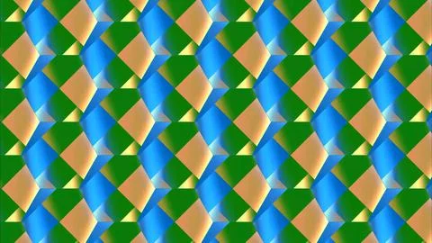 Vibrant geometric pattern with triangular shapes. Modern abstract design Stock Illustration