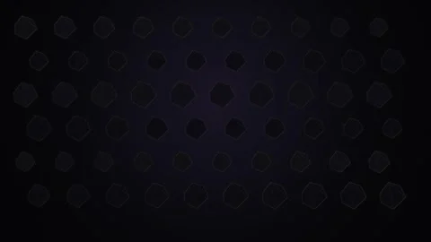 Vibrant geometric patterns in dark background with moving elements Stock Footage 337072486
