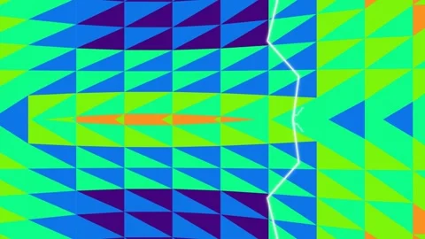Vibrant Geometric Patterns in Motion Graphics. Stock Footage 329426476