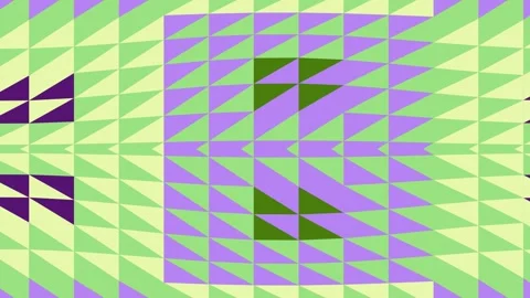 Vibrant Geometric Patterns in Purple Green. Stock Footage 329292594
