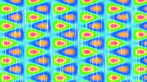 Vibrant geometric repeating pattern background with colorful abstract trian.. Stockbeeldmateriaal 339334579