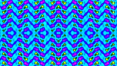 Vibrant geometric seamless background pattern with retro zig-zag colors Stock Footage 336773818