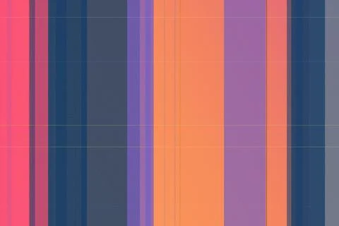A vibrant geometric striped pattern in pink, purple, and blue creates a mod.. Stock Illustration