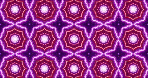 Vibrant geometric tunnel patterns create a captivating seamless loop for an.. Stock Footage 318612536