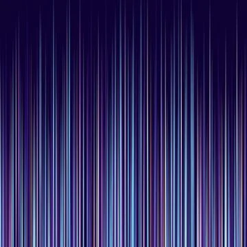 Vibrant glowing gradient lines on a dark abstract background Stock Illustration