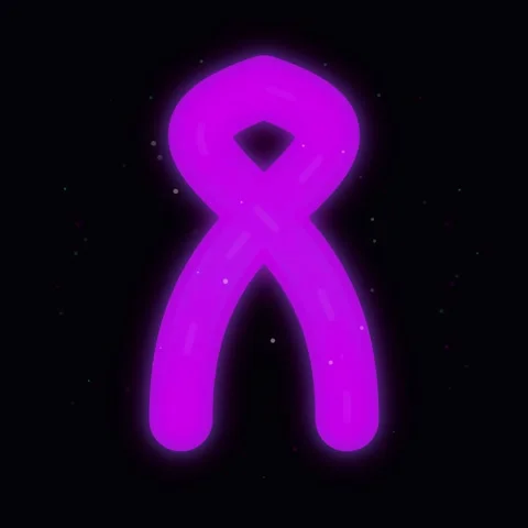 Vibrant glowing infinity symbol animation on dark background Stock Footage 344777502