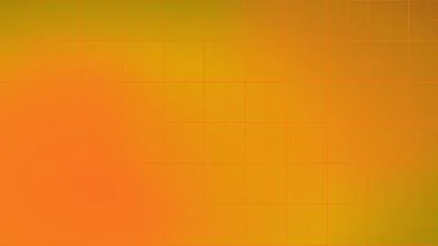 Vibrant Glowing Square Grid Mesh in Sunset Orange Backdrop Design. Stock Illustration