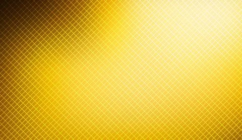 Vibrant gold abstract background with a diagonal grid pattern and soft glowing Stockillustratie
