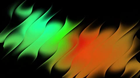 Vibrant Gradient Abstract Flames with Dynamic Color Transition Stock Footage 340123964