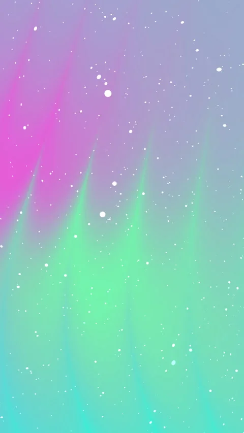 Vibrant Gradient Animation with Sparkling Particles and Abstract Neon Colors Video stock 338162392