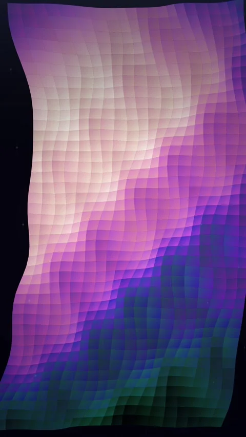 Vibrant gradient background: Abstract digital wave transition of purple, bl.. Stock Footage 345492418