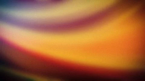 A vibrant gradient background blending orange, yellow, purple, and dark ton.. Stock Illustration