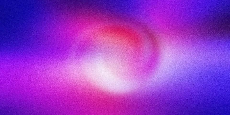 Vibrant gradient background blending rich shades of purple, pink, and red, .. Illustrazione stock