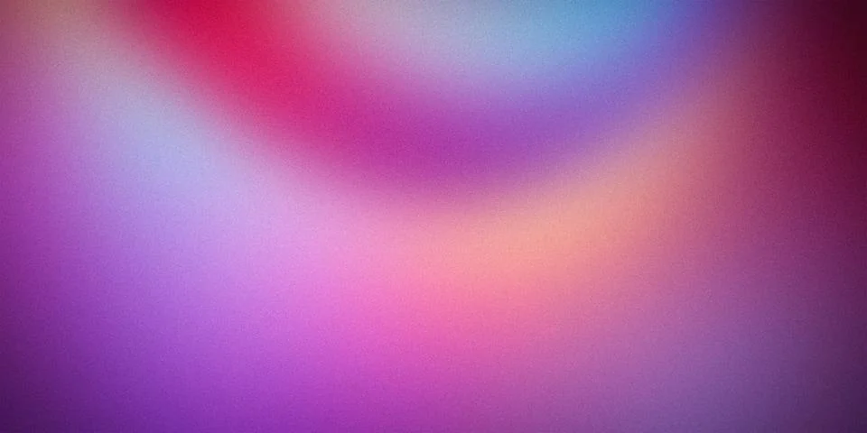 Vibrant gradient background featuring a blend of purple, pink, blue, and or.. Stockillustratie
