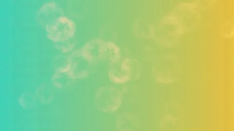 Vibrant gradient background with floating bubbles Stock Footage 329767686