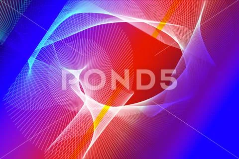 Vibrant Gradient Background With Flowing Energy Waves And Dynamic Light Effects PSD Template