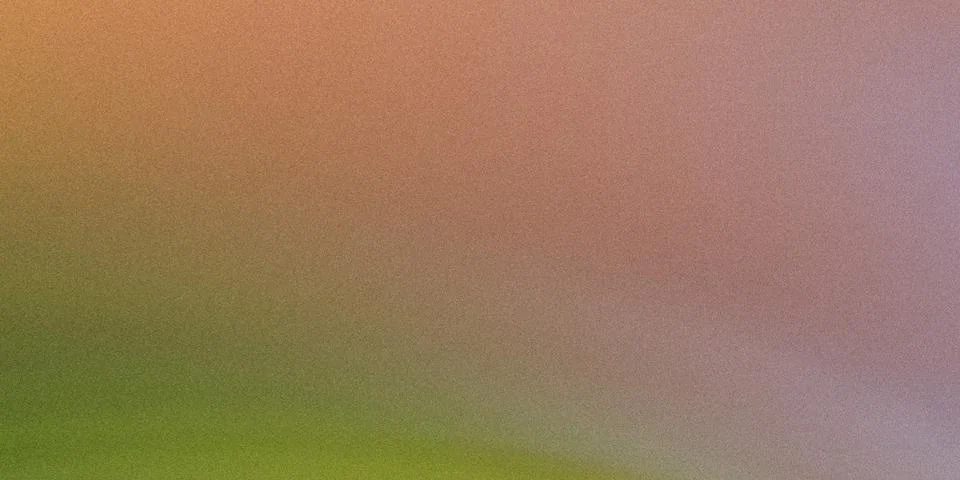 Vibrant gradient background with orange, pink, green texture Stock Illustration