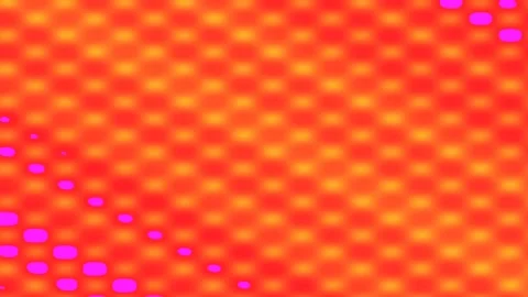 Vibrant gradient background with pink dots and squares Stock Footage 329008323