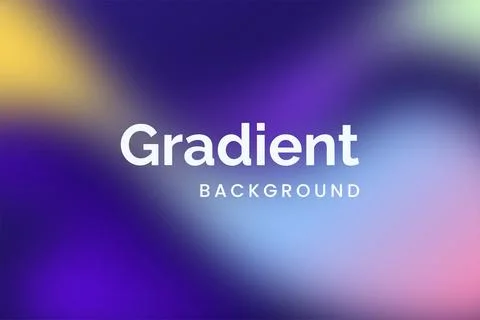 Vibrant gradient background with smooth color transitions Stock Illustration