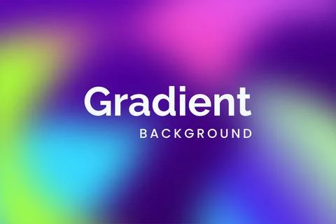 Vibrant gradient background with smooth color transitions Stock Illustration