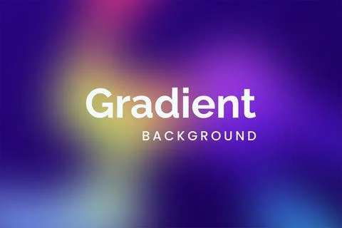 Vibrant gradient background with smooth color transitions Stock Illustration