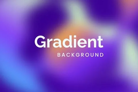 Vibrant gradient background with smooth color transitions Stock Illustration