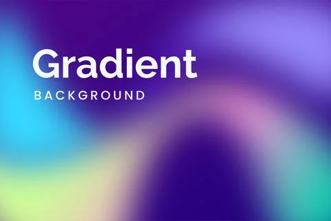 Vibrant gradient background with smooth color transitions Stock Illustration