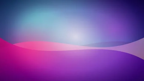 Vibrant gradient background with smooth flowing waves in deep purple pink a.. 動画素材 335826393