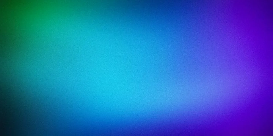 A vibrant gradient background with a smooth transition of green, blue, and .. Illustrazione stock