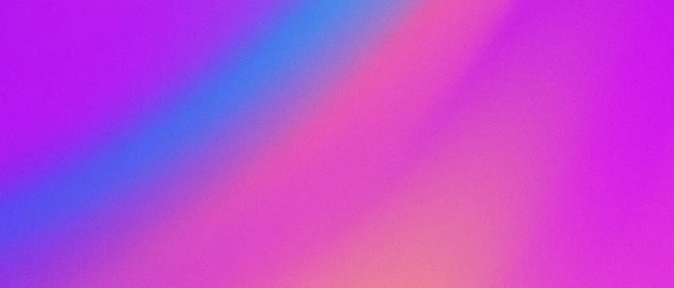 Vibrant gradient background with soft purple and blue grainy texture. Stock Illustration