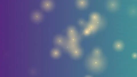 Vibrant gradient background with sparkling bokeh lights Illustrazione stock