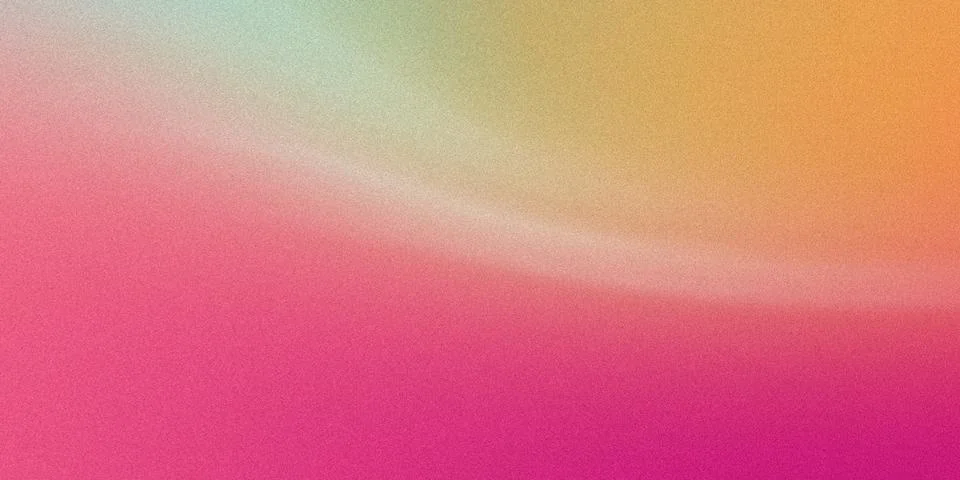 A vibrant gradient background transitioning from blue to pink to orange. Stock Illustration